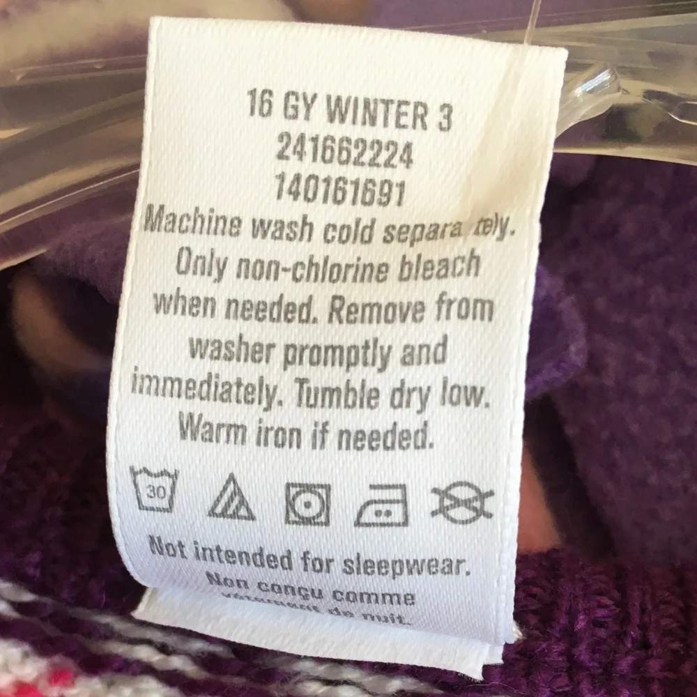 Gymboree Little Girl Sleeveless Winter Sweater Dress size 4T.